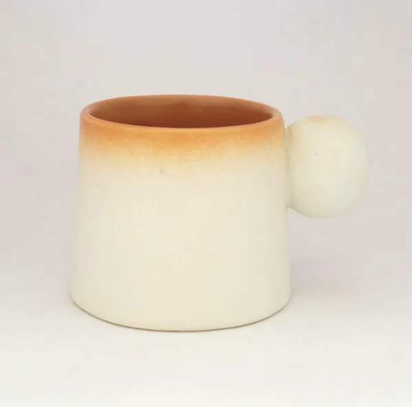 White_And_Brown_Creative_Ceramic_Mug_With_Saucer_Set_Milk_Coffee_Cup_Plate