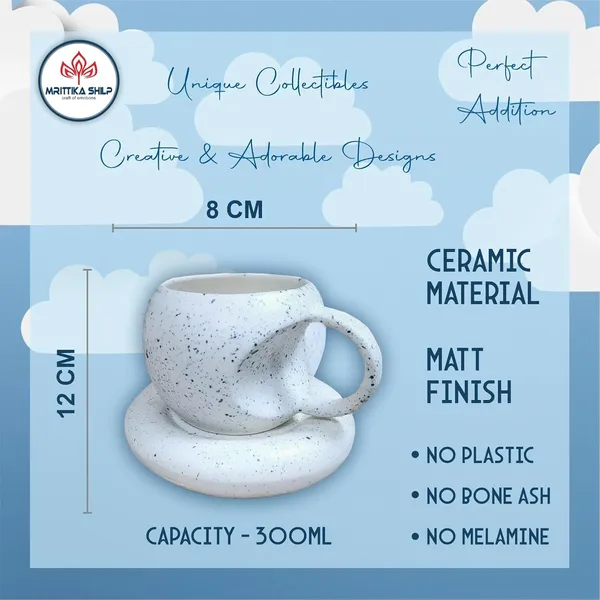 White_Ceramic_Coffee_Mugs_2_Pcs_Creative_Ceramic_Cup_With_Saucer_Set_For_Coffee_Tea_Hot_Chocolate_300Ml_Capacity_Pack_Of_2