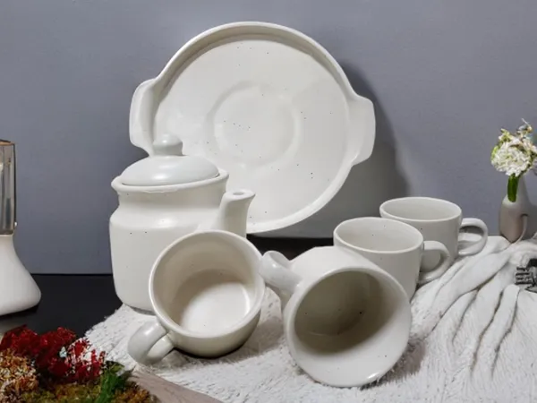 White_Hand_Painted_Ceramic_Tea_Kettle_Set_6_Pcs