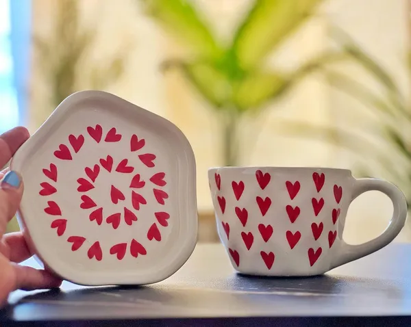 White_And_Red_Coffee_Mug_Tea_Cups_Saucer_Dessert_Plate_Red_Heart_Love_Ceramic_Coffee_Tea_Mug_300Ml_Cup_And_Mugs_Set