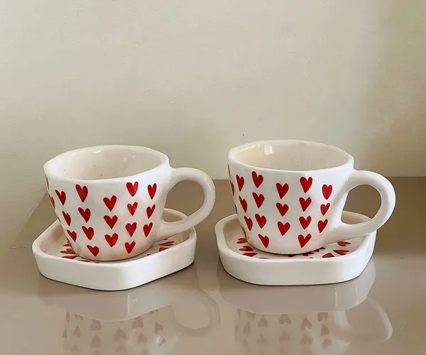 White_And_Red_Coffee_Mug_Tea_Cups_Saucer_Dessert_Plate_Red_Heart_Love_Ceramic_Coffee_Tea_Mug_300Ml_Cup_And_Mugs_Set