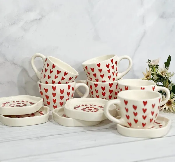 White_And_Red_Coffee_Mug_Tea_Cups_Saucer_Dessert_Plate_Red_Heart_Love_Ceramic_Coffee_Tea_Mug_300Ml_Cup_And_Mugs_Set