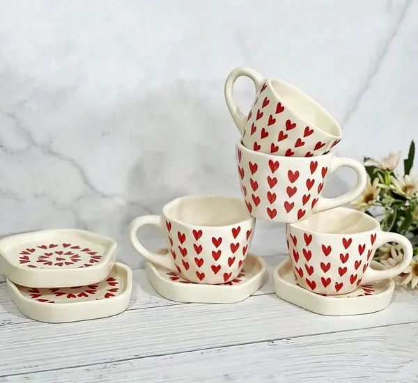 White_And_Red_Coffee_Mug_Tea_Cups_Saucer_Dessert_Plate_Red_Heart_Love_Ceramic_Coffee_Tea_Mug_300Ml_Cup_And_Mugs_Set