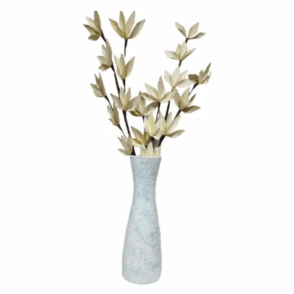Sky_Blue_And_White_Matte_Ceramic_Vase_Set_For_Home_Decor