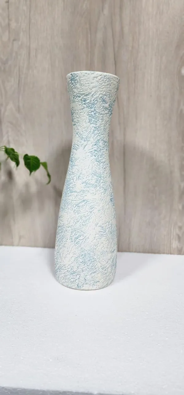 Sky_Blue_And_White_Matte_Ceramic_Vase_Set_For_Home_Decor