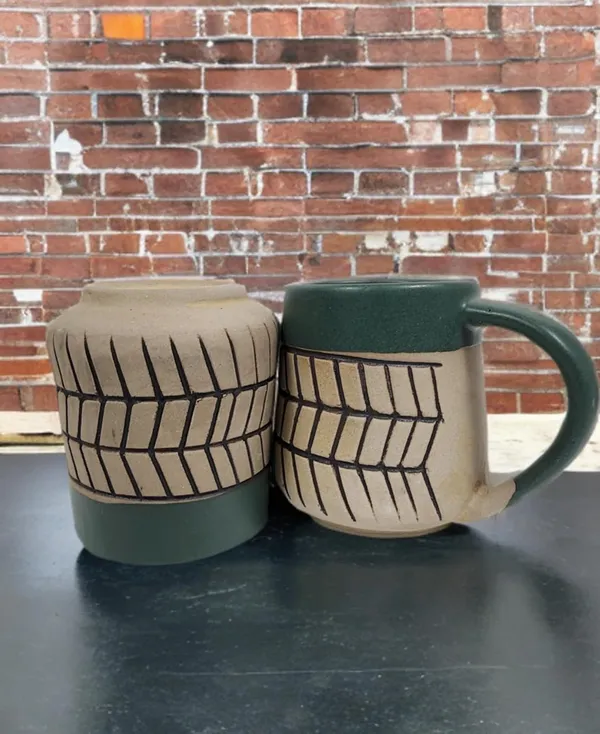 Dark_Green_All_New_Ladder_Print_Premium_Cup_Set_Pack_Of_2_Ceramic