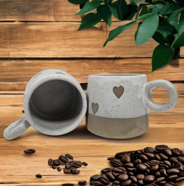 White_All_New_Premium_Heart_Print_Cup_Set_With_Color_Base_Pack_Of_2