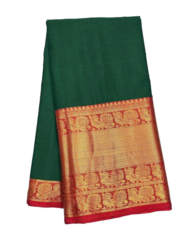 Bgreen_Cotton_Cotton_Silk_Saree_For_Women