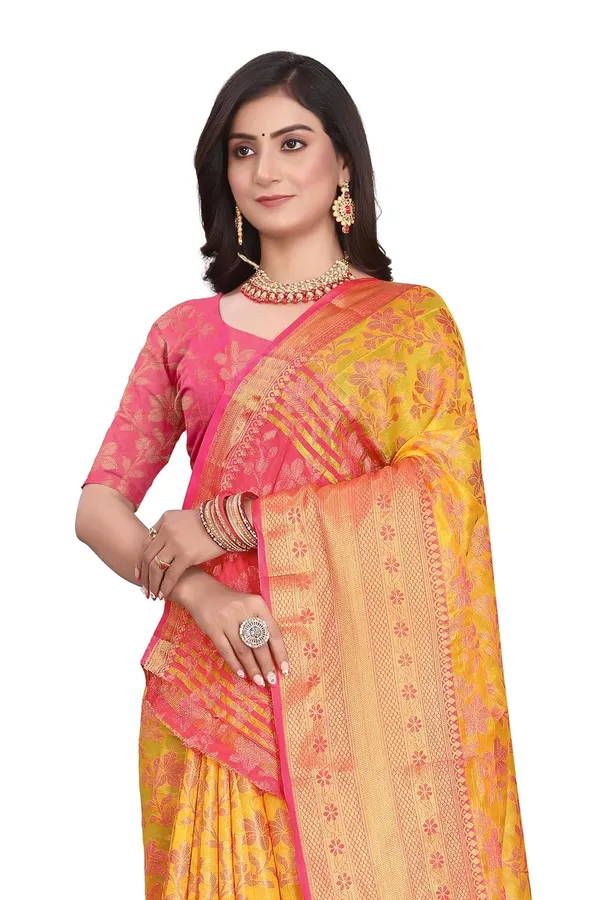 Mango_Cotton_Blend_Narayanpet_Cotton_Saree_For_Women
