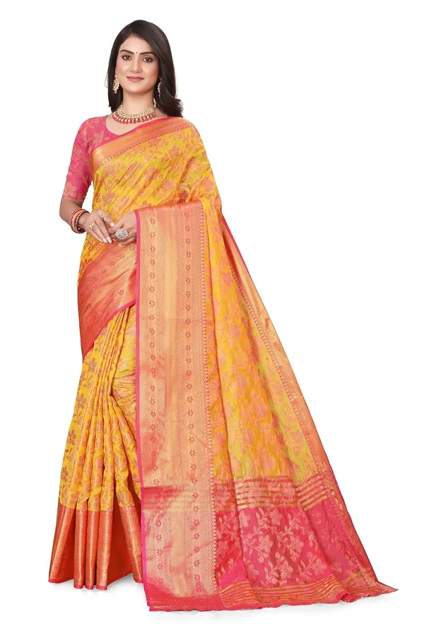 Mango_Cotton_Blend_Narayanpet_Cotton_Saree_For_Women