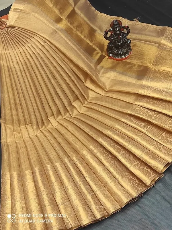 Gold_Organza_Banarasi_Organza_Saree_For_Women