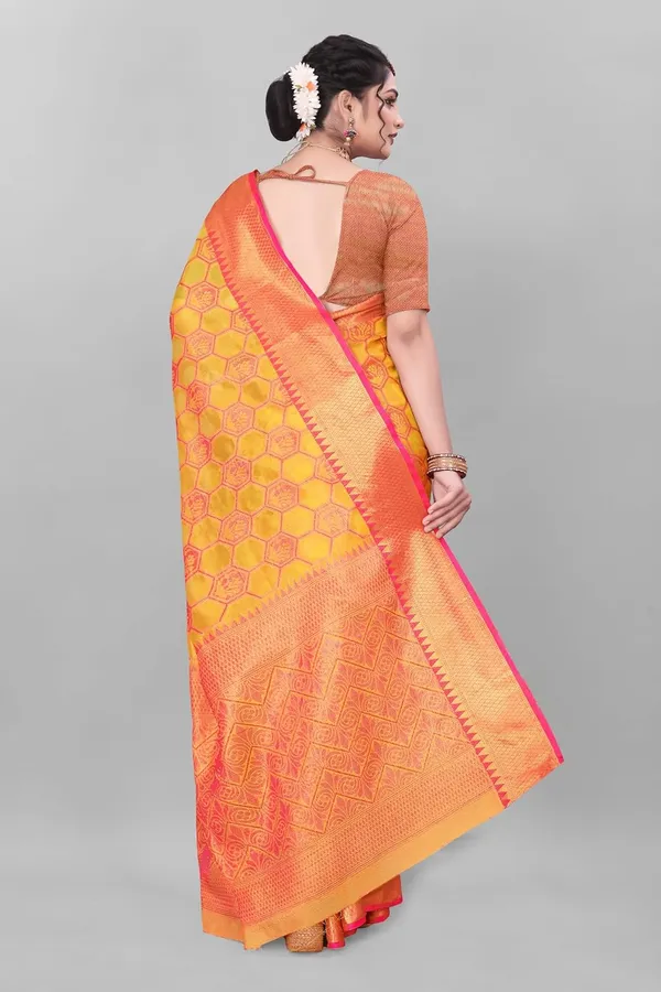 Mango_Silk_Organza_Silk_Saree_For_Women