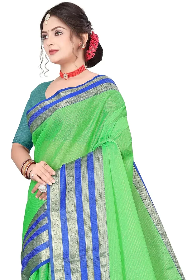 Light_Green_Art_Silk_Kanjivaram_Jacquard_Saree_For_Women