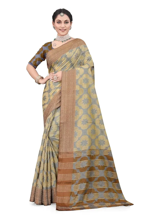 Brown_Cotton_Silk_Kanjivaram_Cotton_Silk_Saree_For_Women