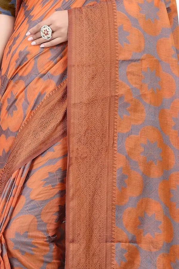 Brown_Cotton_Silk_Kanjivaram_Cotton_Silk_Saree_For_Women