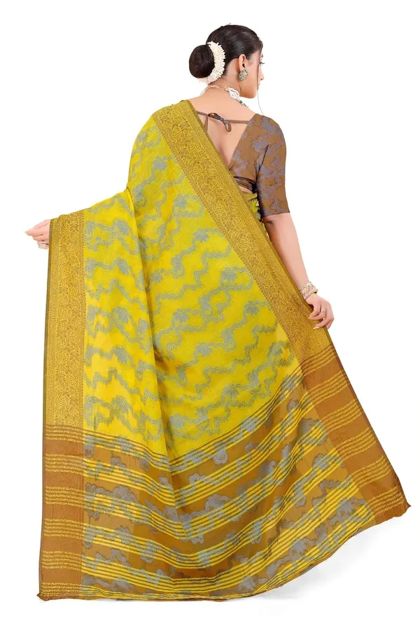 Yellow_Cotton_Kanjivaram_Cotton_Saree_For_Women