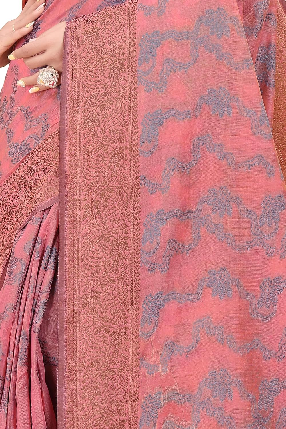 Pink_Cotton_Kanjivaram_Cotton_Saree_For_Women