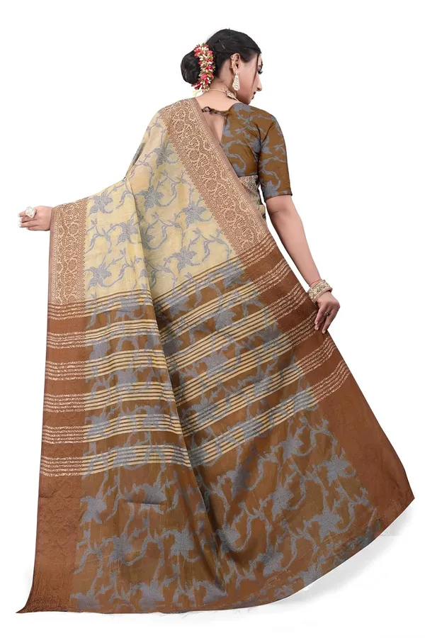 Brown_Cotton_Kanjivaram_Cotton_Saree_For_Women