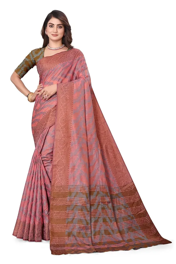 Pink_Cotton_Kanjivaram_Cotton_Saree_For_Women