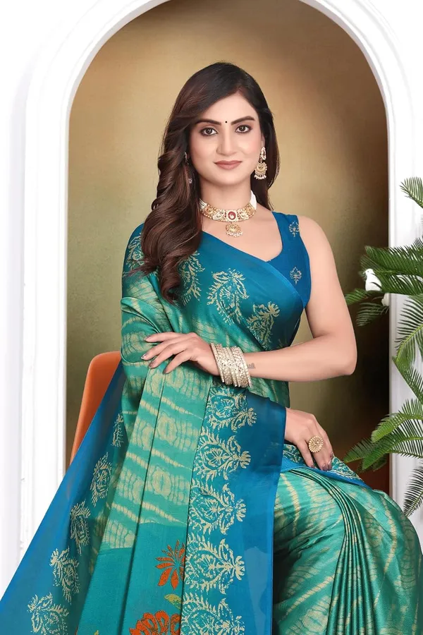 Green_Chiffon_Georgette_Chiffon_Georgette_Saree_For_Women