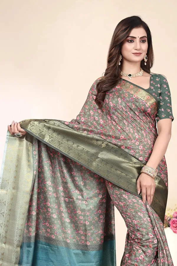 Multicolour_Cotton_Silk_Blend_Art_Silk_Saree_For_Women