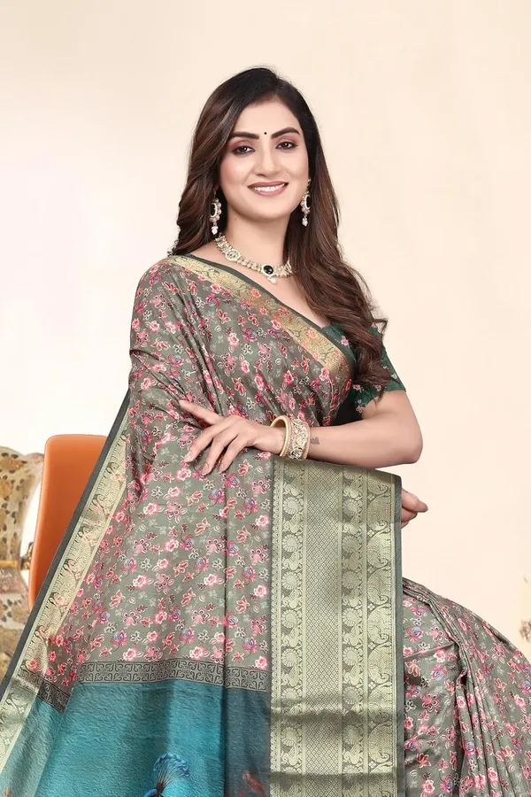 Multicolour_Cotton_Silk_Blend_Art_Silk_Saree_For_Women