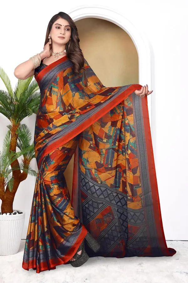 Multicolour_Chiffon_Georgette_Chiffon_Georgette_Saree_For_Women