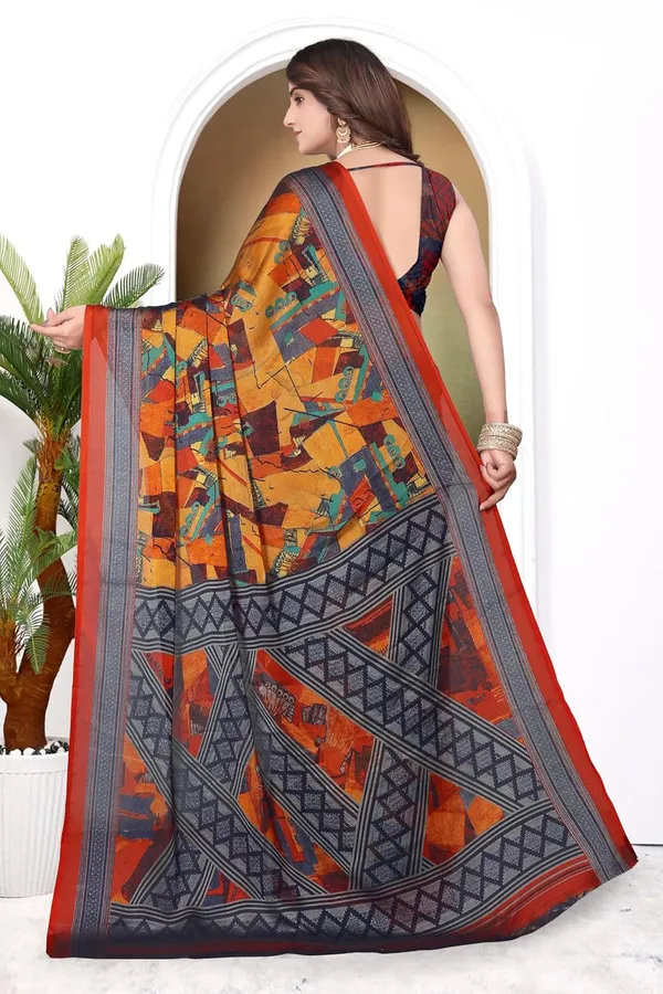 Multicolour_Chiffon_Georgette_Chiffon_Georgette_Saree_For_Women