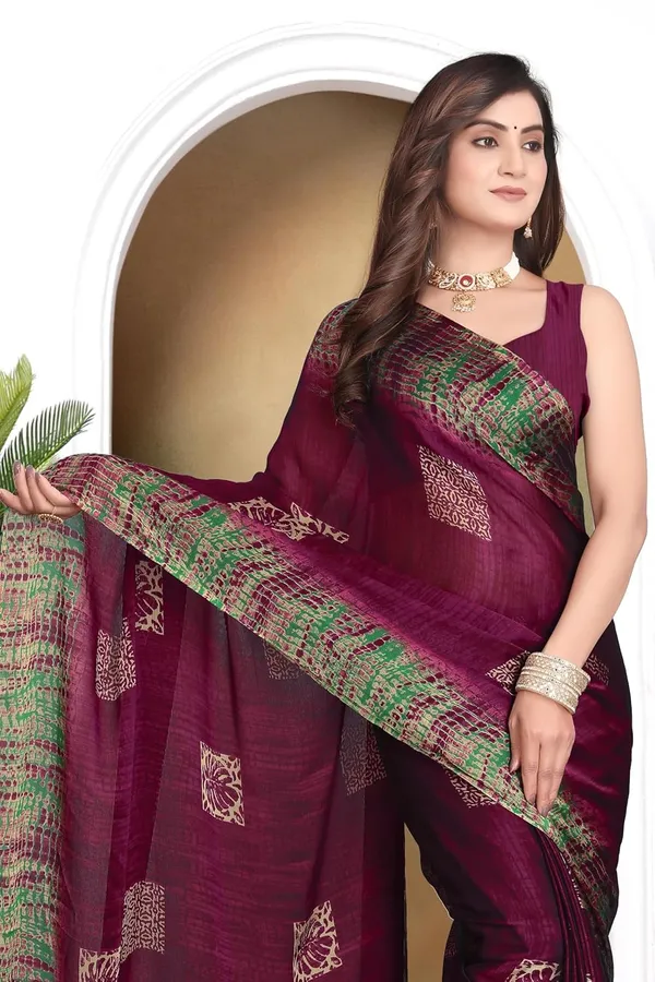 Pink_Chiffon_Georgette_Chiffon_Georgette_Saree_For_Women