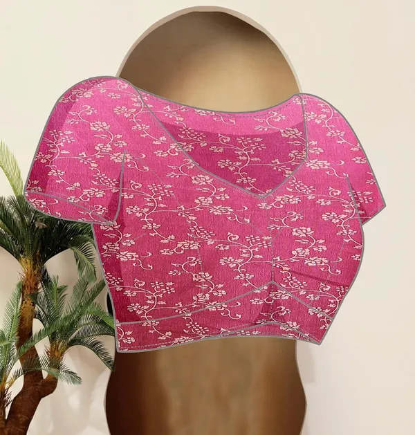 Dark_Pink_Silk_Blend_Art_Silk_Saree_For_Women