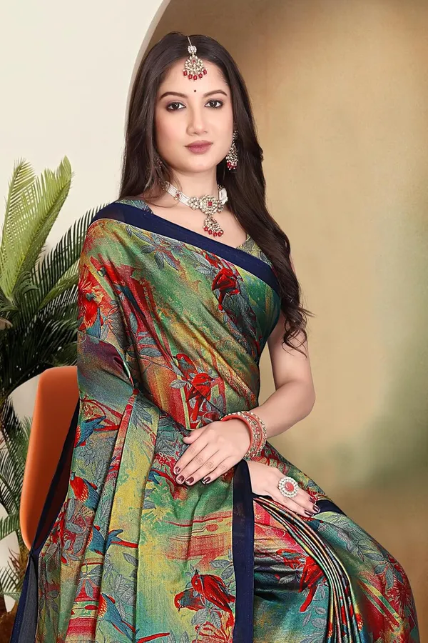 Multi_Mirchi_Chiffon_Printed_Chiffon_Saree_For_Women