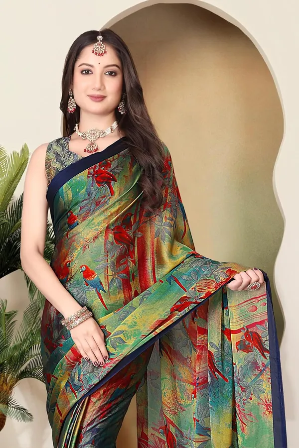 Multi_Mirchi_Chiffon_Printed_Chiffon_Saree_For_Women