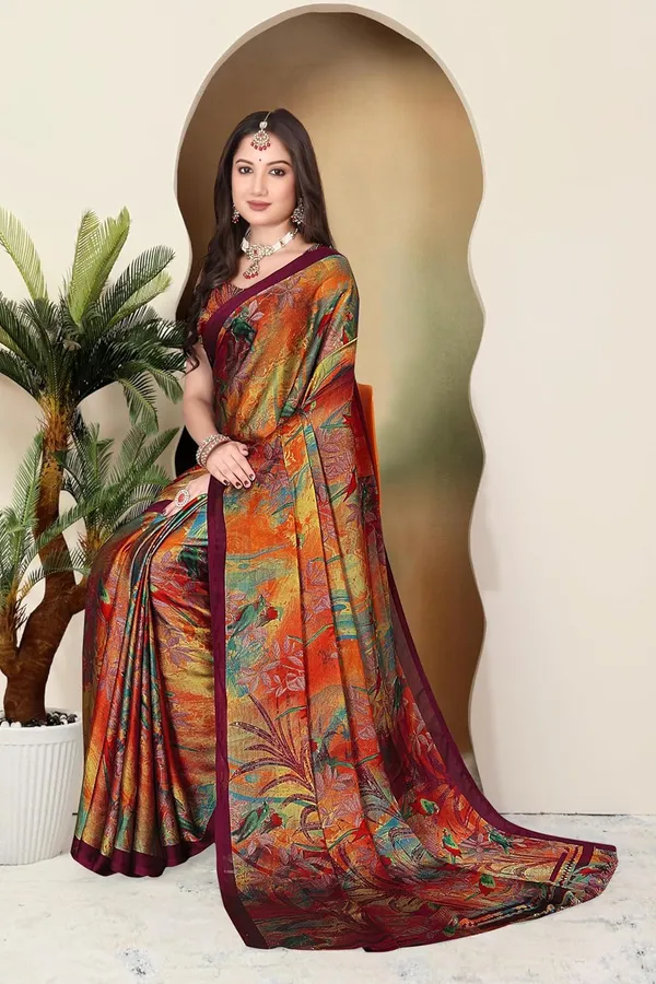 Orange_Mirchi_Chiffon_Printed_Chiffon_Saree_For_Women