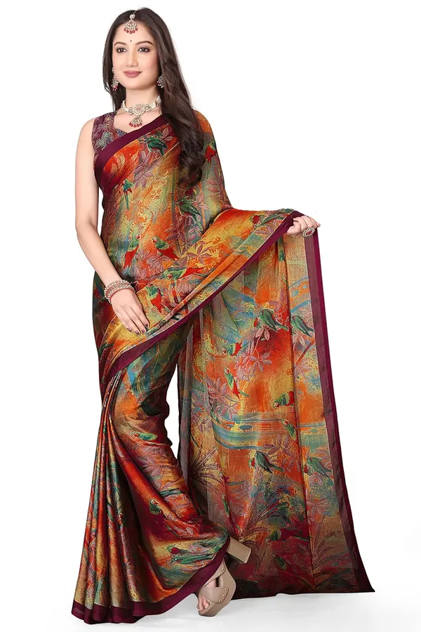 Orange_Mirchi_Chiffon_Printed_Chiffon_Saree_For_Women