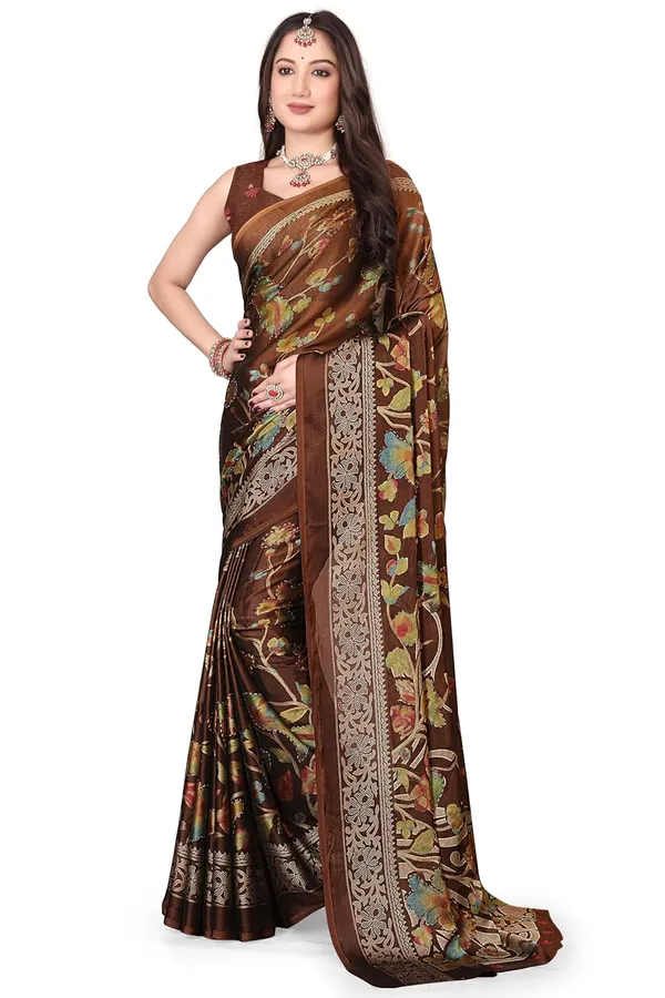 Brown_Chiffon_Zari_Chiffon_Saree_For_Women