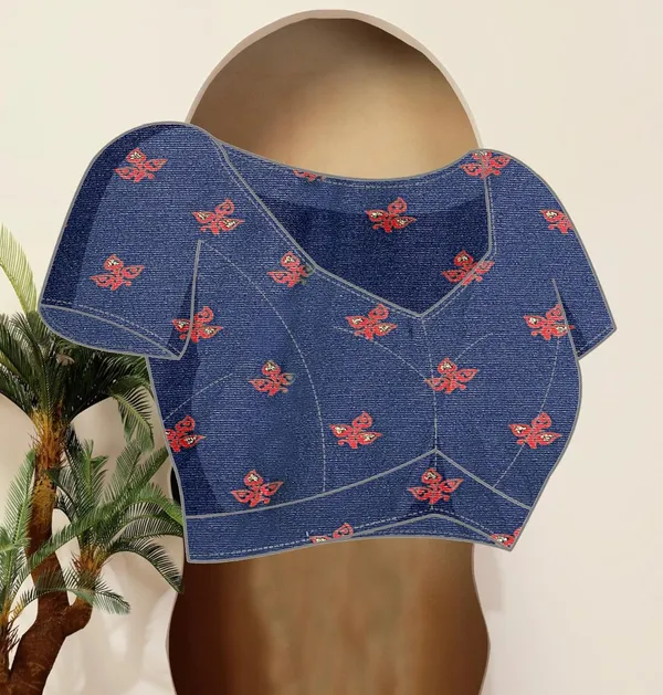 Navy_Blue_Chiffon_Zari_Chiffon_Saree_For_Women