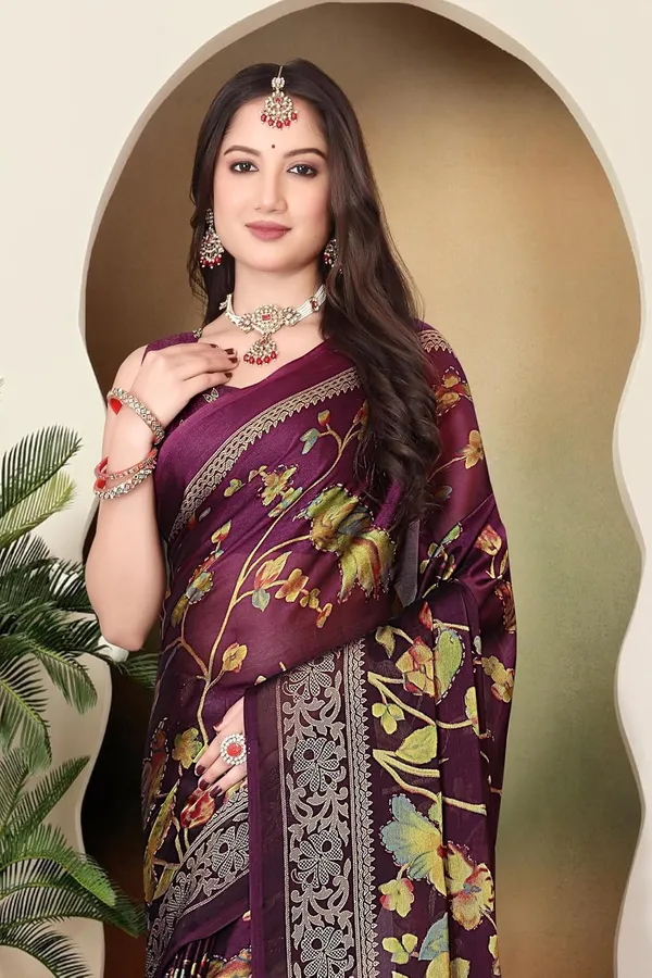 Dark_Purple_Chiffon_Zari_Chiffon_Saree_For_Women