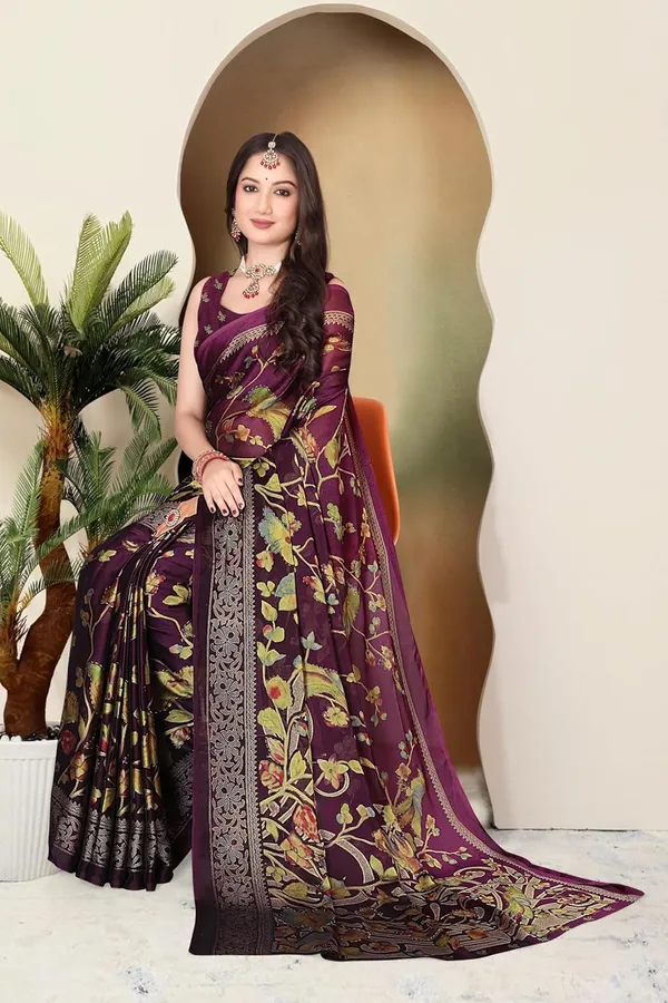 Dark_Purple_Chiffon_Zari_Chiffon_Saree_For_Women