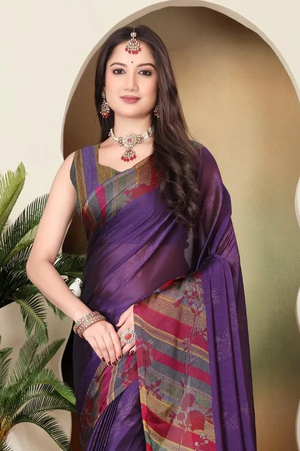 Purple_Chiffon_Printed_Chiffon_Saree_For_Women