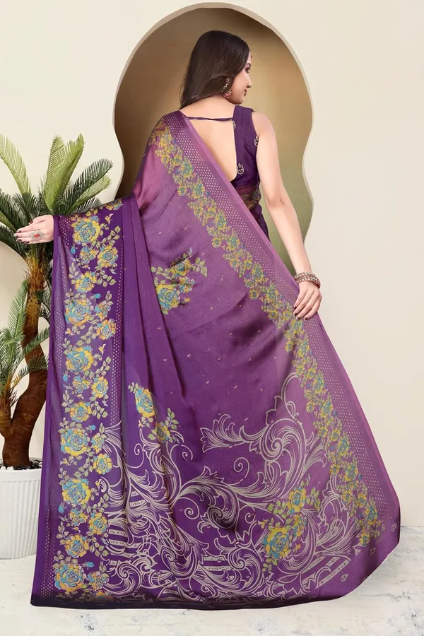 Purple_Chiffon_Zari_Chiffon_Saree_For_Women