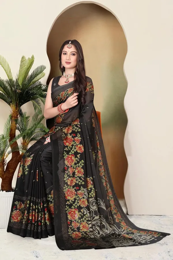 Black_Chiffon_Zari_Chiffon_Saree_For_Women