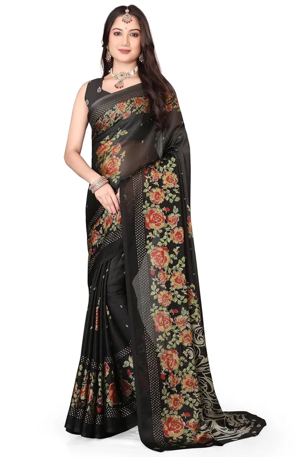 Black_Chiffon_Zari_Chiffon_Saree_For_Women