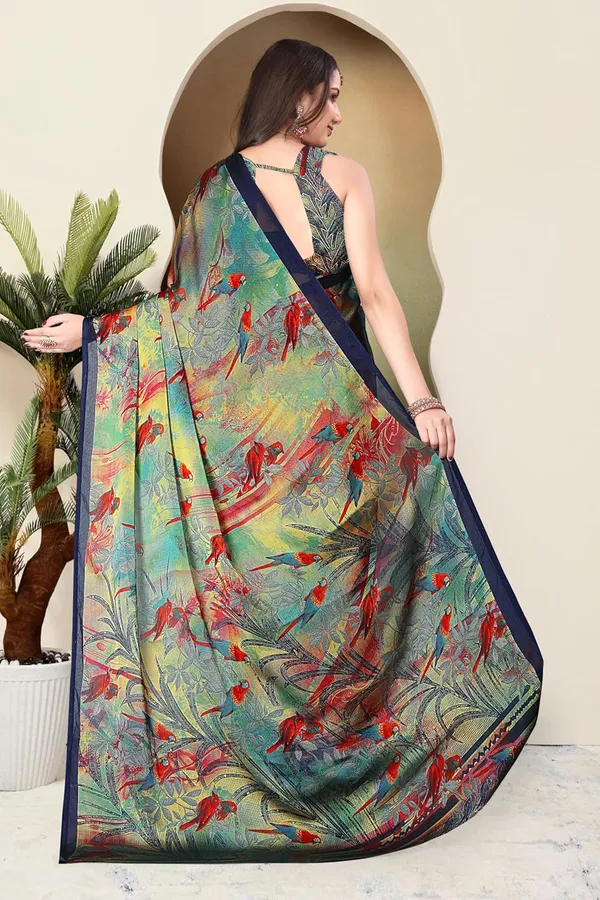 Multicolour_Chiffon_Printed_Chiffon_Saree_For_Women