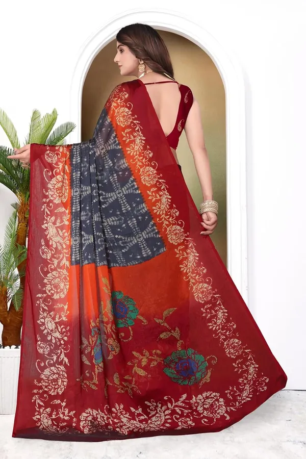 Grey_Phanka_Georgette_Chiffon_Georgette_Saree_For_Women