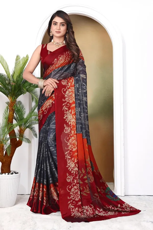 Grey_Phanka_Georgette_Chiffon_Georgette_Saree_For_Women