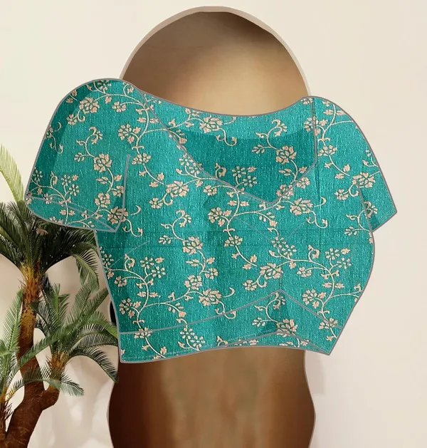 Green_Silk_Blend_Printed_Dola_Silk_Saree_For_Women