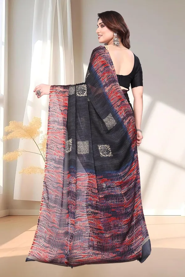 Black_Polyester_Printed_Chiffon_Saree_For_Women