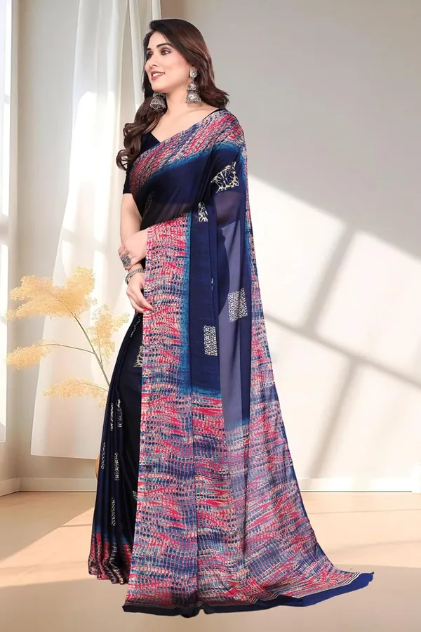Dark_Blue_Polyester_Zari_Chiffon_Saree_For_Women
