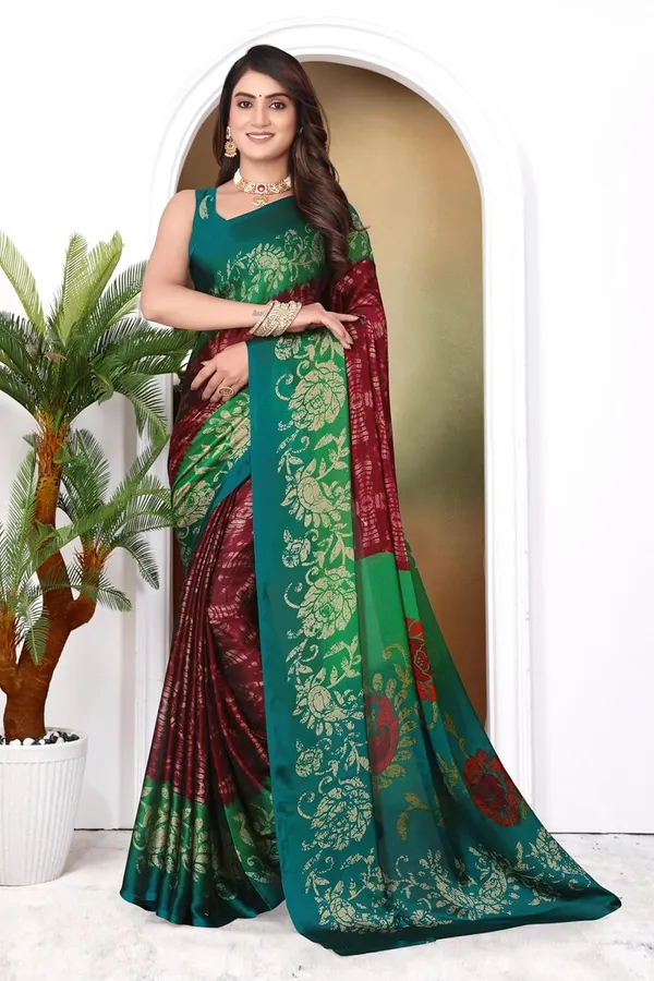 Maroon_Fankha_Georgette_Chiffon_Georgette_Saree_For_Women