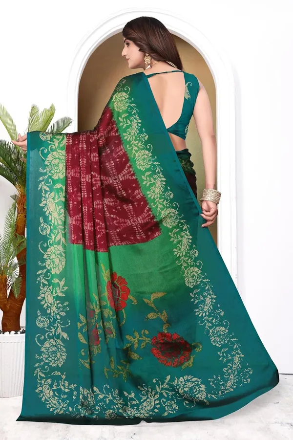 Maroon_Fankha_Georgette_Chiffon_Georgette_Saree_For_Women